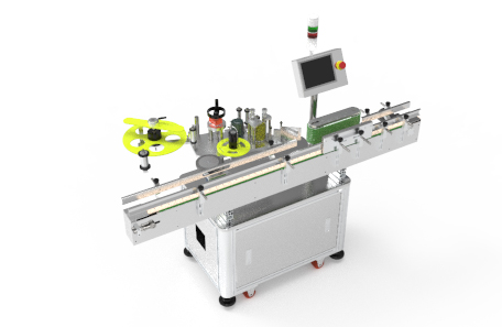 牛奶瓶不干膠貼標(biāo)機(jī)