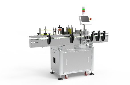 紅酒定位不干膠貼標(biāo)機(jī)