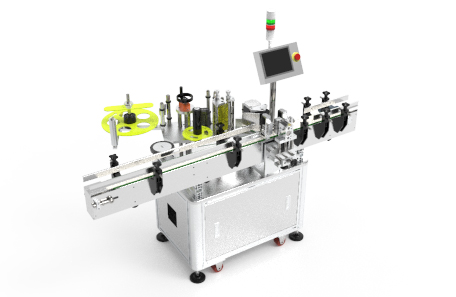 帶把手瓶定位貼標機