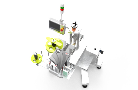 自適應高度打印貼標機