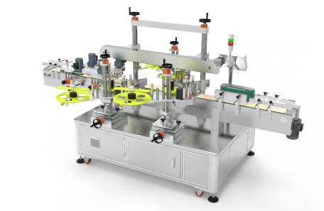 箱子平側面貼標機