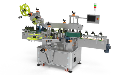 杯頂及側(cè)面貼標(biāo)機(jī)