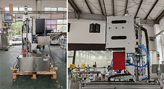 520國內(nèi)客戶定制8英寸打印貼標機發(fā)貨